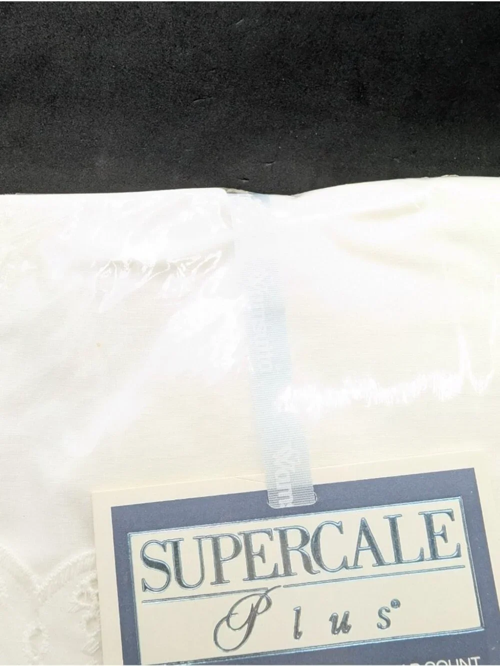 Vintage Wamsutta Supercale Plus 200 Thread Count Percale Full Flat Sheet WHITE
